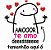 Matriz Bordado Dia Dos Namorados Meme Flork - Imagem 1