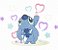 Matriz Bordado Conjunto Lilo E Stitch Delicados - Imagem 4