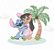 Matriz Bordado Conjunto Lilo E Stitch Delicados - Imagem 2