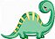 Matriz Bordado Infantil Festa Com O Dino - Imagem 4