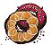 Matriz Bordado Pano De Prato Aplique Delicioso Donuts - Imagem 4