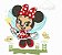 Matriz Bordado Coleção Minnie Brincando Para Fralda - Imagem 5