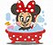 Matriz Bordado Coleção Minnie Brincando Para Fralda - Imagem 4