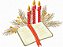 Matriz Bordado Natal Velas Lindas - Imagem 3