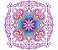 Matriz Bordado Coleção Mandalas Contorno - Imagem 1
