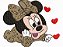 Matriz Bordado Minnie Baby Oncinha E Aplique Para Fralda - Imagem 7
