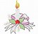Matriz Bordado Natal Coleção De Velas - Imagem 8