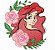 Matriz Bordado Coleção Personagens Com Flores Para Fralda - Imagem 1