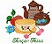 Matriz Bordado Semaninha Bule Com Frutas - Imagem 1