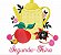 Matriz Bordado Semaninha Bule Com Frutas - Imagem 6