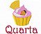 Matriz Bordado Semaninha Cupcake - Imagem 5