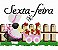 Matriz Bordado Semaninha Sunbonnets Com Carrinho - Imagem 6