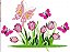 Matriz Bordado Semaninha Tulipas - Imagem 2