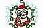 Matriz Bordado Natal Alegre - Imagem 2