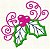 Matriz Bordado Natal Aplique Flores - Imagem 3