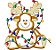 Matriz Bordado Natal Aplique Lindo - Imagem 5