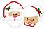 Matriz Bordado Natal Aplique Papai E Mamãe Noel - Imagem 3
