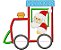 Matriz Bordado Natal Aplique Trenzinho - Imagem 1