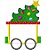 Matriz Bordado Natal Aplique Trenzinho - Imagem 6