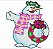 Matriz Bordado Natal Boneco De Neve Feliz - Imagem 7