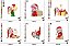 Matriz Bordado Natal Bonequinhas Lindas - Imagem 2