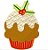 Matriz Bordado Natal Cupcake Lindo - Imagem 8