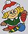 Matriz Bordado Natal Duende Alegre - Imagem 6