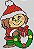 Matriz Bordado Natal Duende Alegre - Imagem 9
