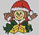 Matriz Bordado Natal Duende Alegre - Imagem 5