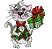 Matriz Bordado Natal Gatinho Estiloso - Imagem 6