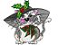 Matriz Bordado Natal Gatinho Estiloso - Imagem 2