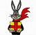 Matriz Bordado Natal Looney Tunes - Imagem 8