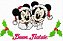 Matriz Bordado Natal Minnie E Mickey - Imagem 6
