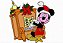 Matriz Bordado Natal Minnie E Mickey - Imagem 7