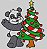 Matriz Bordado Natal Pandinha Feliz - Imagem 10