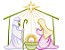 Matriz Bordado Nascimento De Jesus - Imagem 5