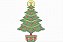 Matriz Bordado Ponto Cruz Barrado Natal - Imagem 9