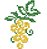 Matriz Bordado Ponto Cruz Frutas - Imagem 7