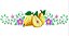Matriz Bordado Frutas E Flores Para Pano De Prato - Imagem 10