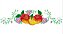 Matriz Bordado Frutas E Flores Para Pano De Prato - Imagem 7
