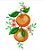 Matriz Bordado Pano De Prato Frutas Com Flores - Imagem 7