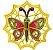Matriz Bordado Richelieu Borboleta Medalhão - Imagem 2