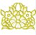Matriz Bordado Richelieu Conjunto Floral Para Toalhas - Imagem 1