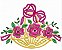 Matriz Bordado Richelieu Floral Delicado - Imagem 1