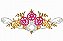 Matriz Bordado Richelieu Floral Grande Delicado - Imagem 1