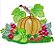 Matriz Bordado Arranjo De Frutas Lindo - Imagem 8