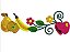 Matriz Bordado Barrado Frutas Deliciosas - Imagem 3