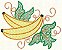 Matriz Bordado Frutas Bordados Lindos - Imagem 3