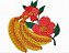 Matriz Bordado Frutas E Legumes - Imagem 2