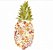 Matriz Bordado Frutas Em Flores - Imagem 8
